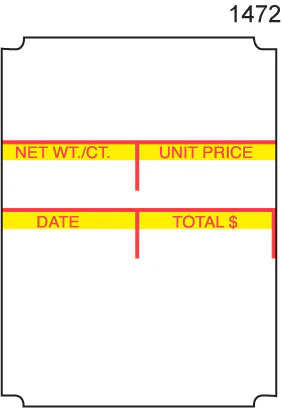 Avery Berkel CX20/CX30/623LS 65mm Label Supply Mart