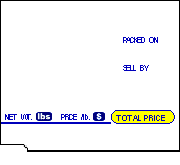 TEC SL59-30 Non-UPC Label Supply Mart