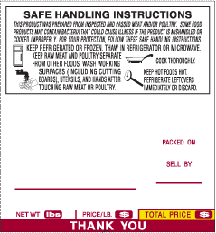 TEC SL66-30 84.1mm 12 Line Center Bar Code Label Supply Mart