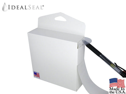 Clear Retail Package Seals 1.5" Inch Round Circle Wafer Stickers/Labels with Easy Dispensing Box 500 Per Box Made in USA! (1 Box (500))