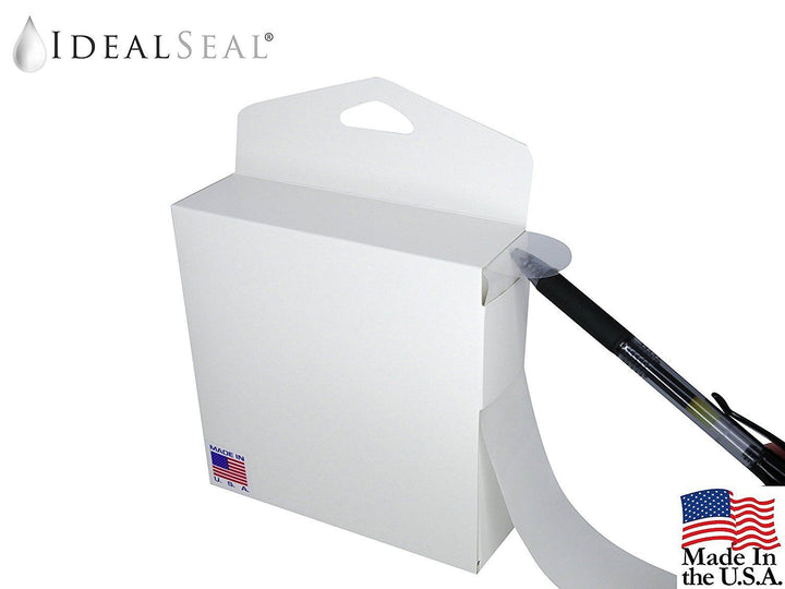 Clear Retail Package Seals 1.5" Inch Round Circle Wafer Stickers/Labels with Easy Dispensing Box 500 Per Box Made in USA! (1 Box (500))