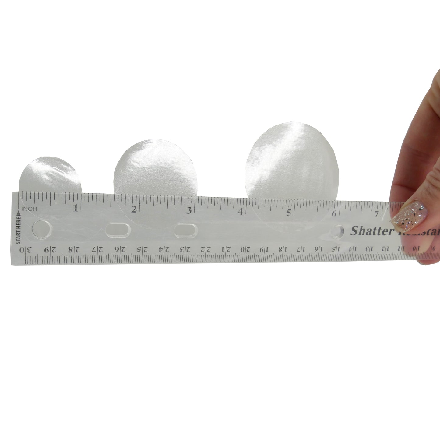 Clear Round Sticker Labels & Mailing Seals