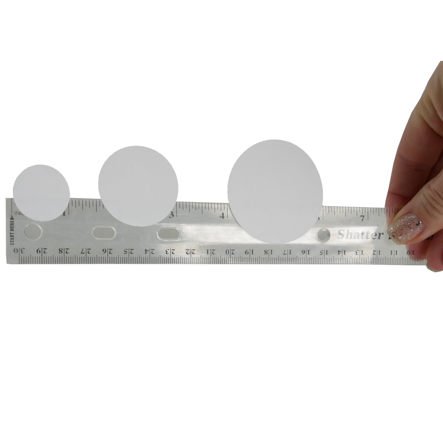 Clear Round Sticker Labels & Mailing Seals