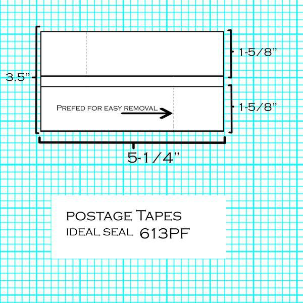 FP Double Strip Postage Tape Sheets