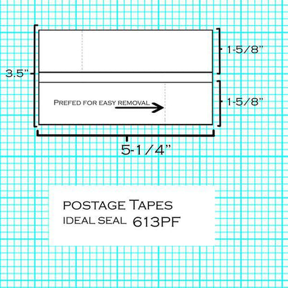 FP Double Strip Postage Tape Sheets