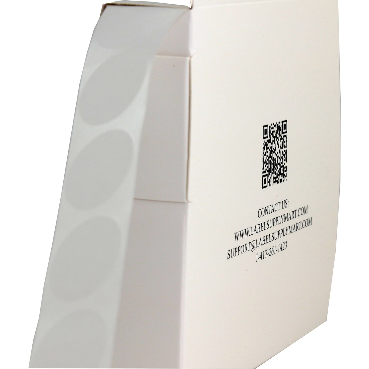 Translucent Round Sticker Labels & Mailing Seals