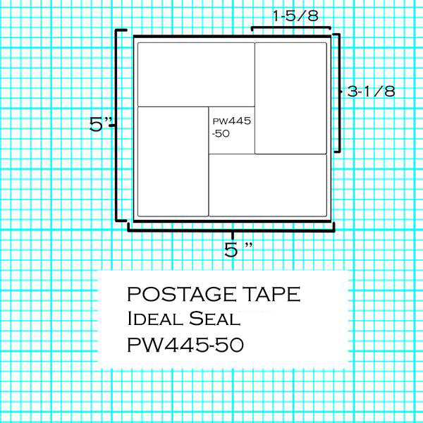 (7465252/9004570) - 4 Label Postage Sheets (445-50)