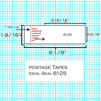 (PT1N03/PT1H03/7465233/9004010) - Single Tape Self-Adhesive 300 Strips (6125)