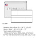 (Item #620-9) Postage Tape Sheets for Mailstation, DM100 Series and SendPro® C Series (613)