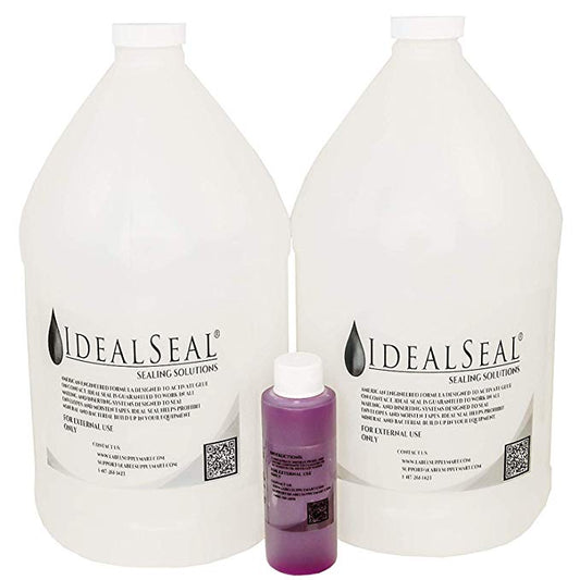 Sealing Solution 4 oz. Purple Concentrate + 2 Empty Gallon Jugs