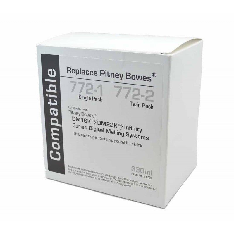 Item #772-1  1-Black Ink Cartridge for DM Infinity™ Series