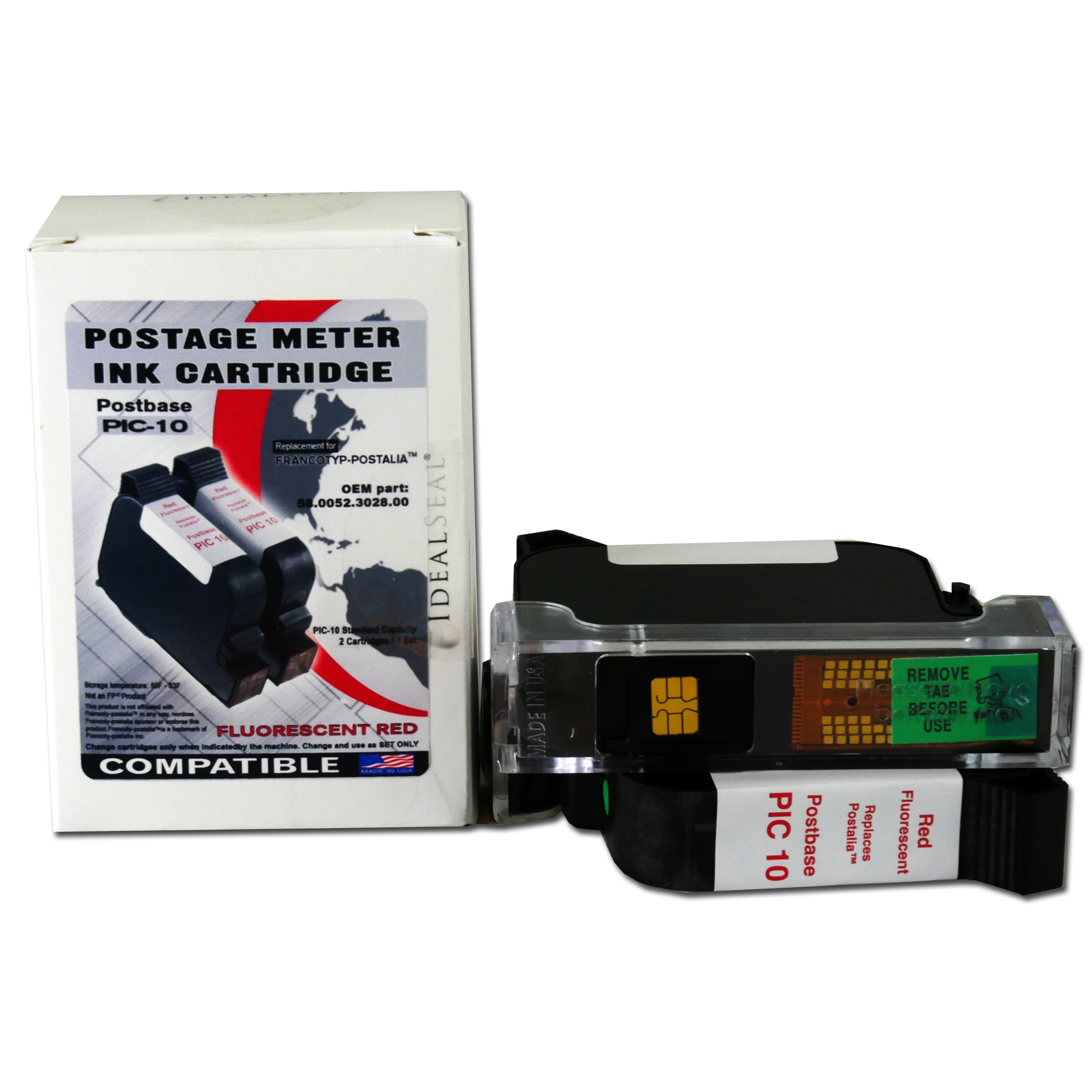 (PIC10) - PostBase Standard Capacity Ink Cartridges (2 Pack) (4,000 Im ...