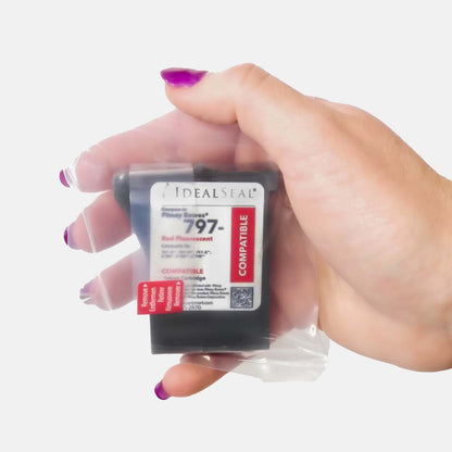 (Pitney Bowes 797-M and 797-0)  Red Ink Cartridge for Mailstation™ and Mailstation2™