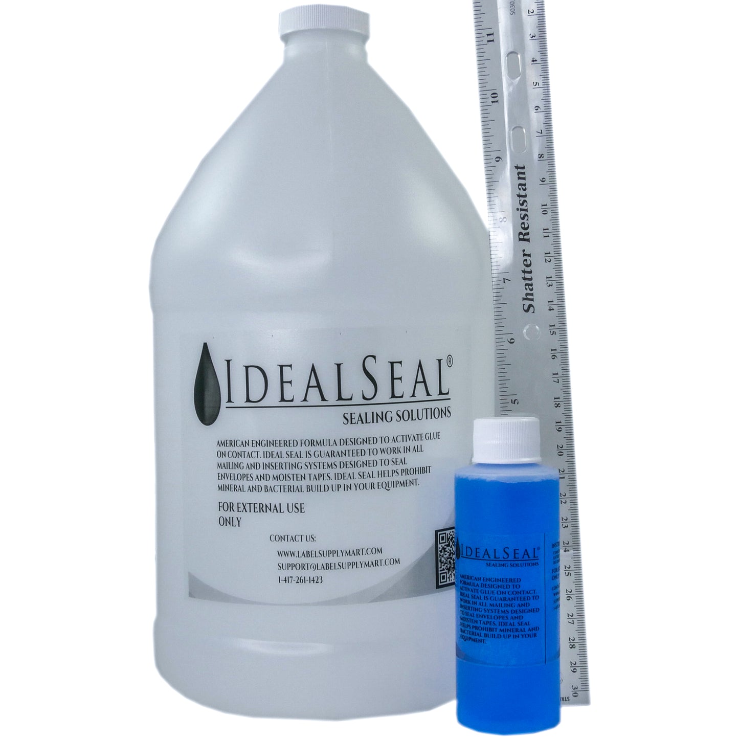 Sealing Solution Blue Concentrate + Empty Gallon Jug