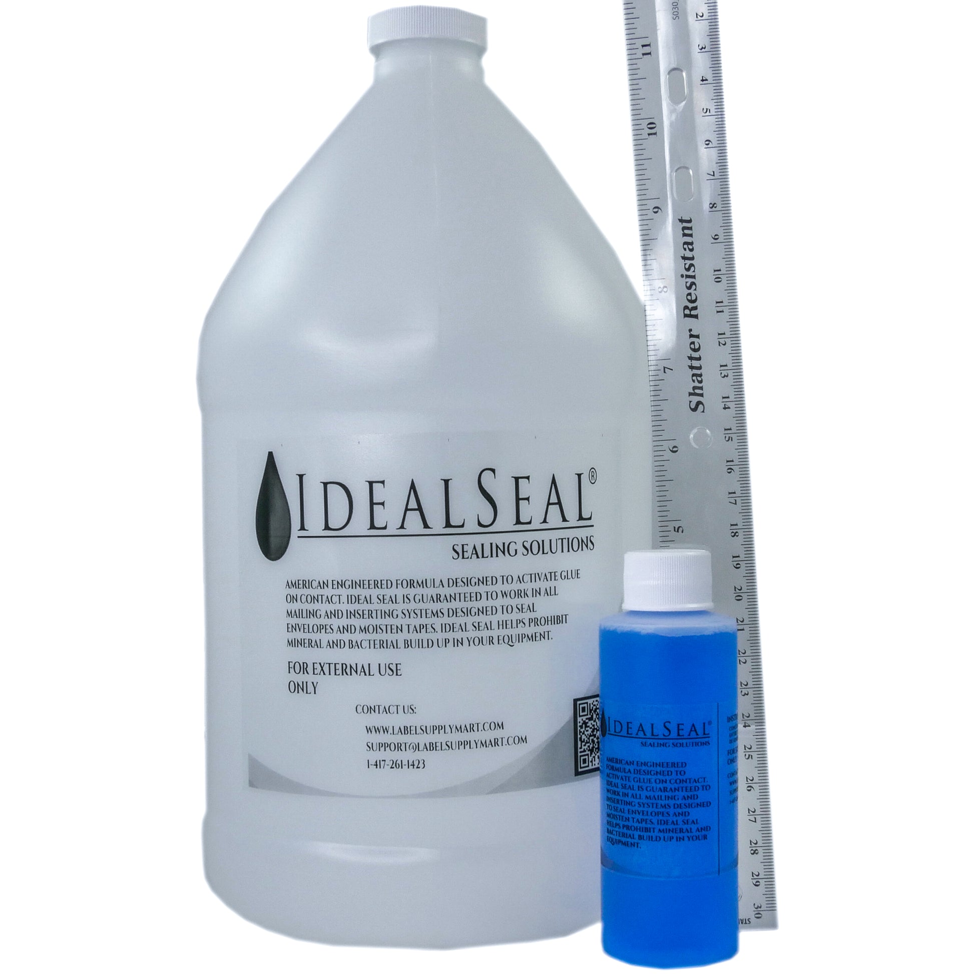 Sealing Solution Blue Concentrate + Empty Gallon Jug