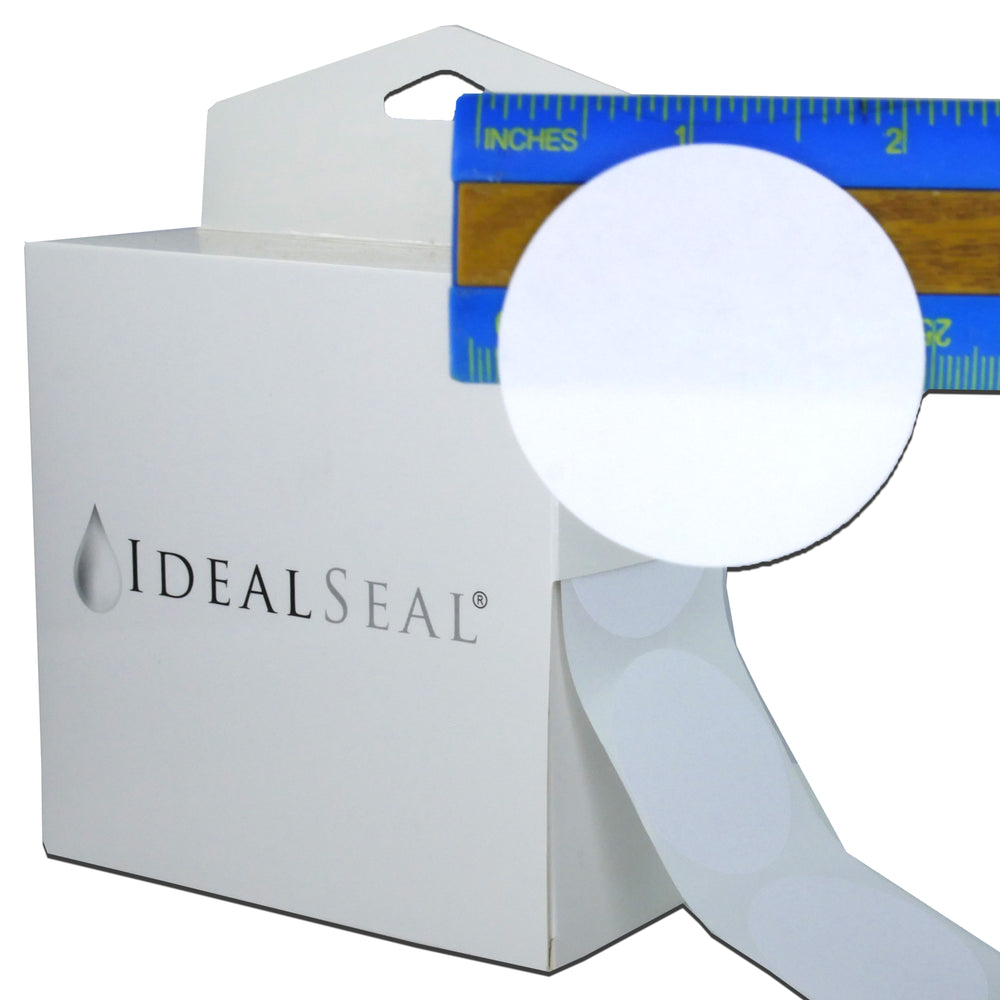 bright white dot stickers