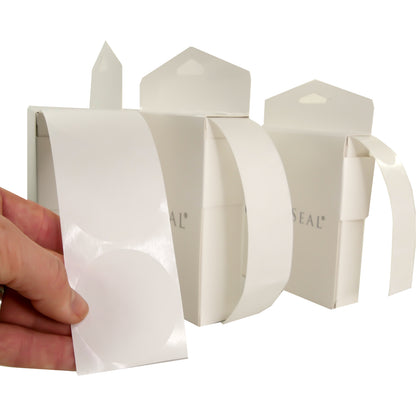 White Round Sticker Labels & Mailing Seals