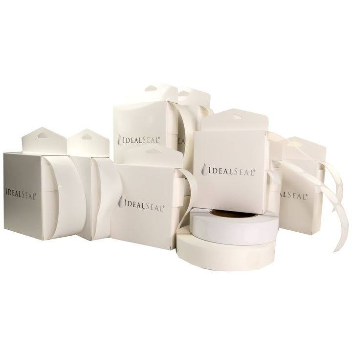 White Round Sticker Labels & Mailing Seals