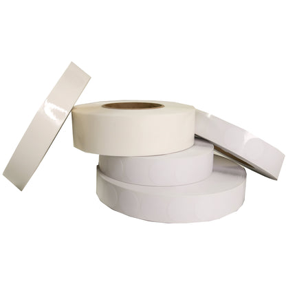 White Round Sticker Labels & Mailing Seals